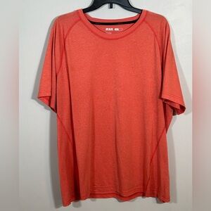 MSX by Michael Strahan Men’s Athletic Tee Shirt XXL Orange Short Sleeve